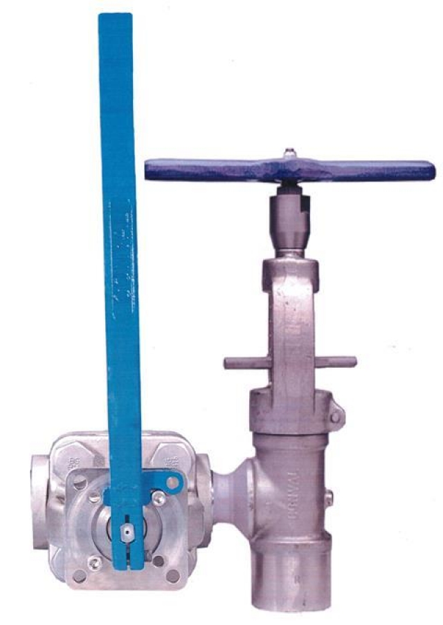 Conval CLAMPSEAL blowdown service valves