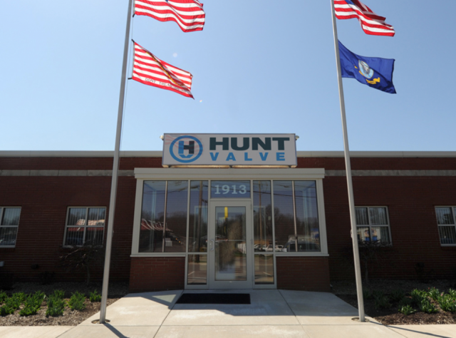 Hunt Valve Wins Contract from Defense Logistics Agency